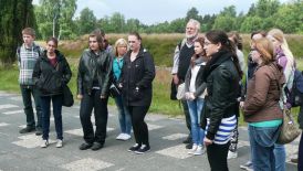 Lehrfahrt der Flo U nach Bergen-Belsen und Hannover